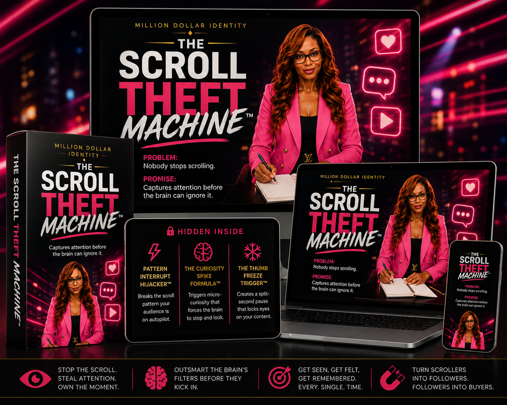 The Scroll Theft Machine™- (The New Thumb-Stopper Method)