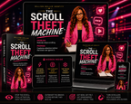 The Scroll Theft Machine™- (The New Thumb-Stopper Method)