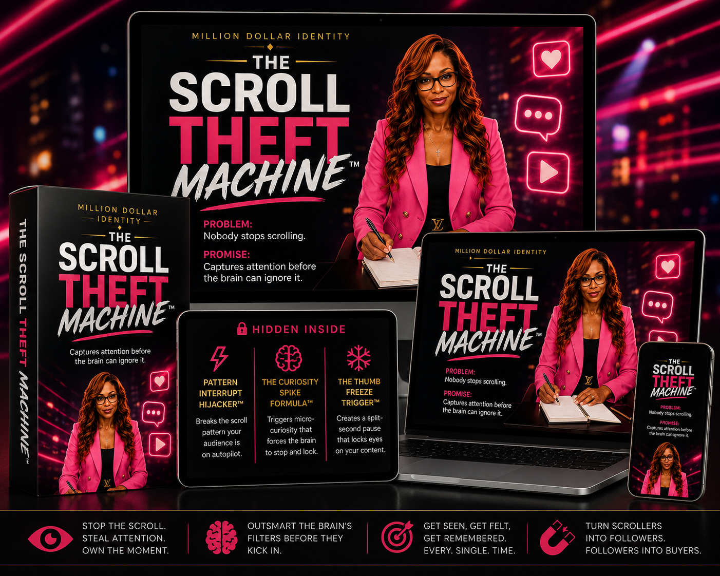 The Scroll Theft Machine™- (The New Thumb-Stopper Method)